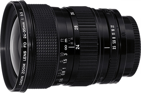 New FD24-35mm F3.5L - キヤノンカメラミュージアム