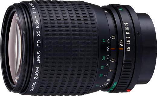 Canon New FD 35-105mm F/3.5 Macro レンズ粉塵は少ないです