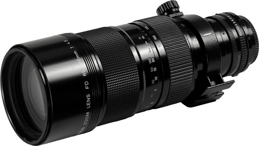 New FD85-300mm F4.5 - キヤノンカメラミュージアム