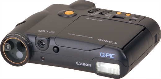 フロッピーは中古なら有りますCanon Q-PIC (RC-250)  フロッピーカメラ