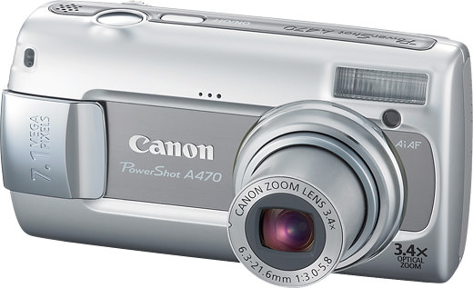 Canon PowerShot A POWERSHOT A470 デジカメ-