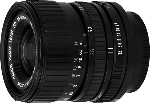 New FD35-70mm f/3.5-4.5 - Canon Camera Museum