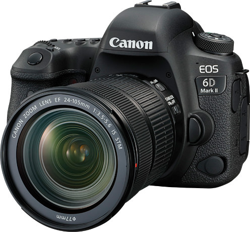 Canon EOS 6D Mark II 26.2MP デジタル一眼レフ カメラモデルEOS6DMa ...