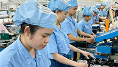 Canon Electronics Vietnam Co., Ltd.社内の様子