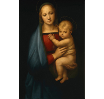 ラファエロ・サンツィオ《大公の聖母》<br />1505-06年 油彩/板 84.4x55.9cm<br /> フィレンツェ、パラティーナ美術館<br />©Antonio Quattrone