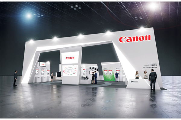 キヤノンブースのイメージ