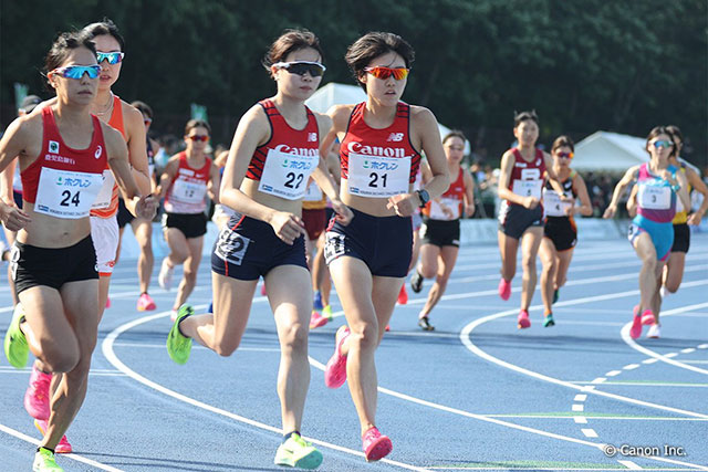 写真：陸上選手