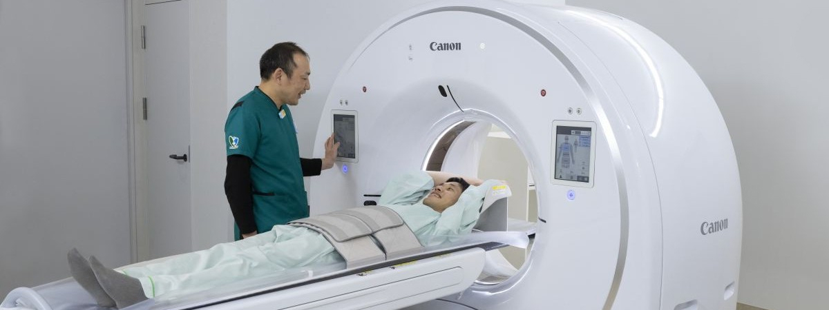 救急医療を支えるX線CTのメインビジュアル