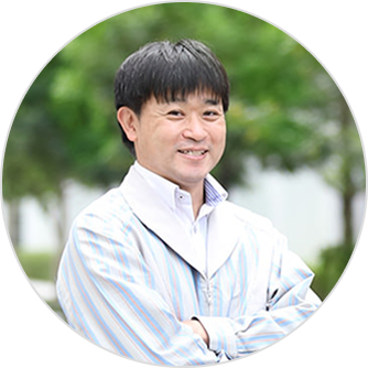 開発者尾上博一と有馬寛人のポートレート画像です。