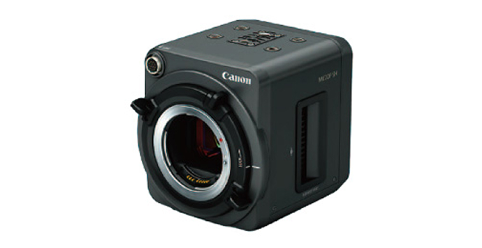 キヤノン初の超高感度多目的カメラ「ME20F-SH」の製品画像です。