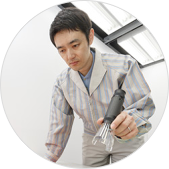 開発者永井 肇のポートレート画像です。