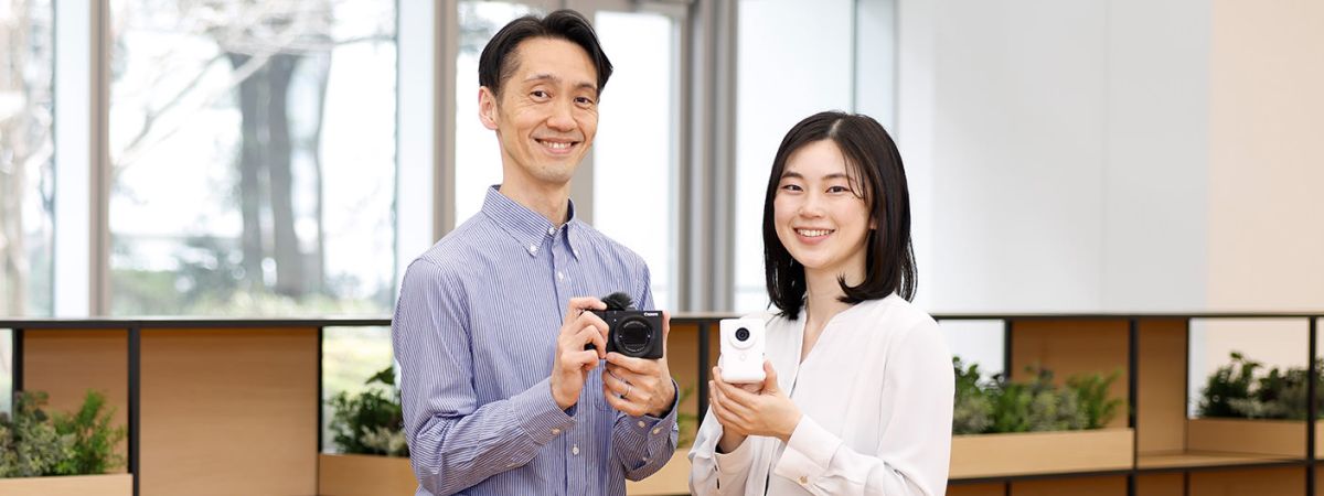 PowerShot Vシリーズのメインビジュアル