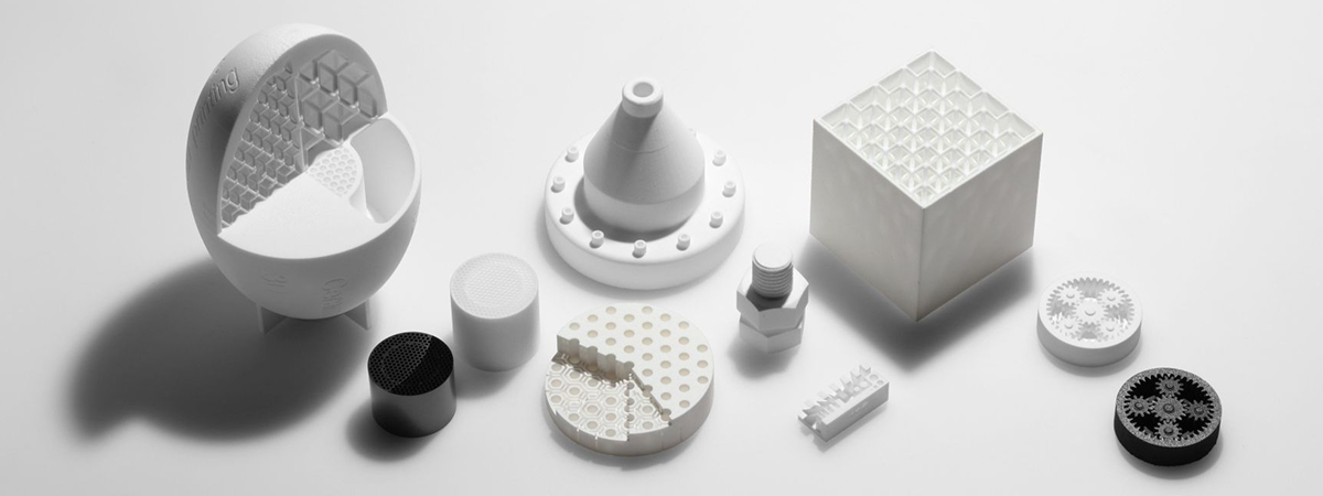 3Dプリンター用セラミックス材料のメインヴィジュアル