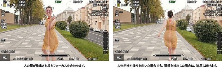 ディープラーニング技術を用いて開発した画像認識技術「EOS iTR AF X」のイメージ画像