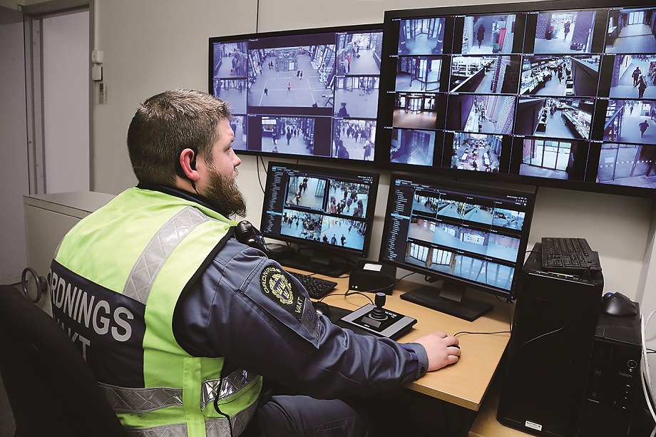 ソフトウエア「XProtect」使用シーンイメージ