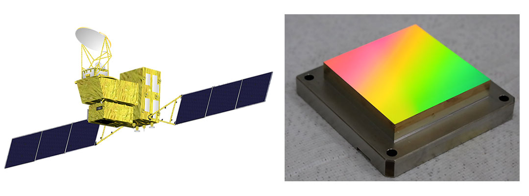 キヤノンの回折格子が搭載されたJAXAのいぶきGW
