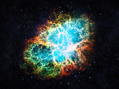 超新星残骸（おうし座のかに星雲）