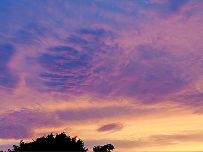 夕焼け雲