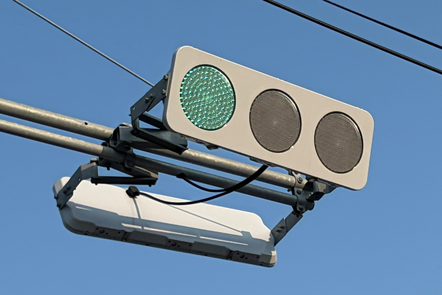 LEDを使った信号機