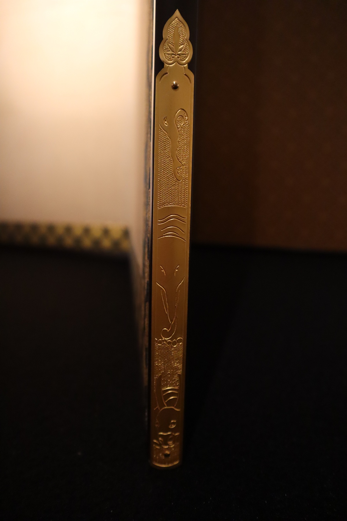 「鳥獣花木図屏風」のモチーフも