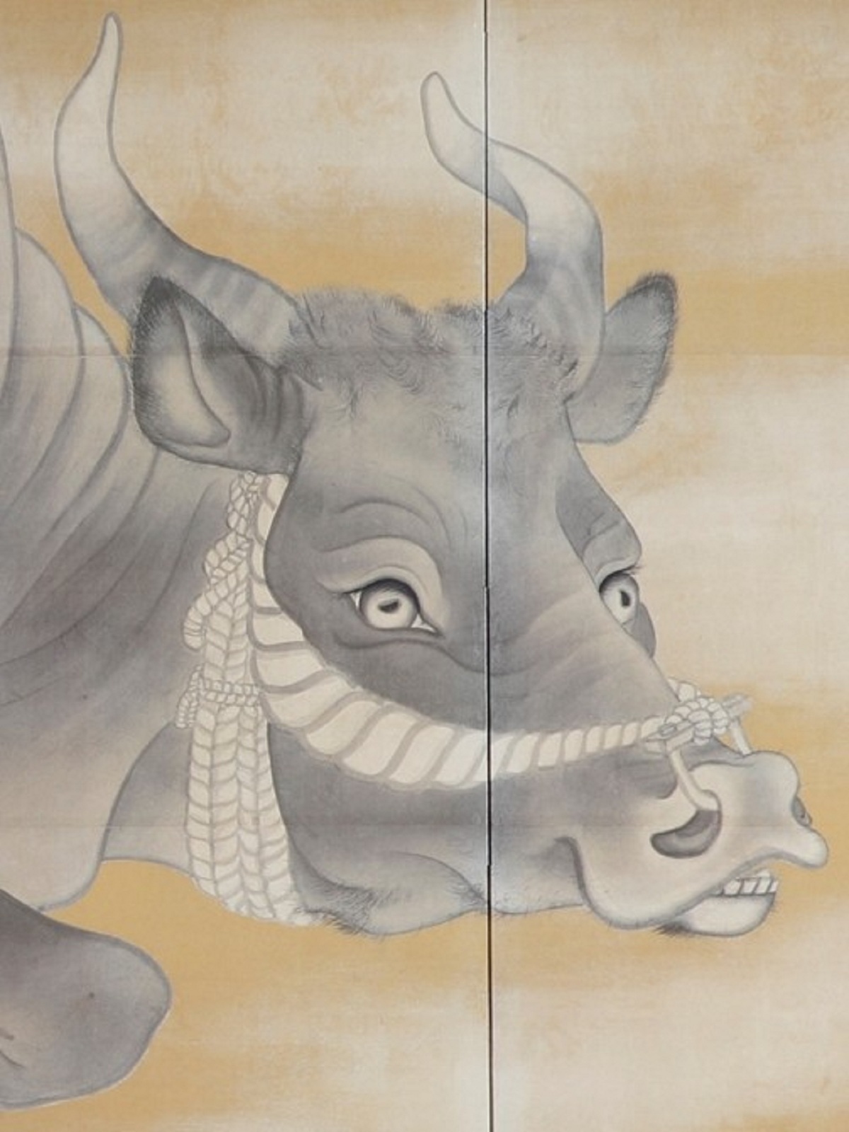 プライス夫妻からのプレゼント「白象黒牛図屏風」に込められた想い