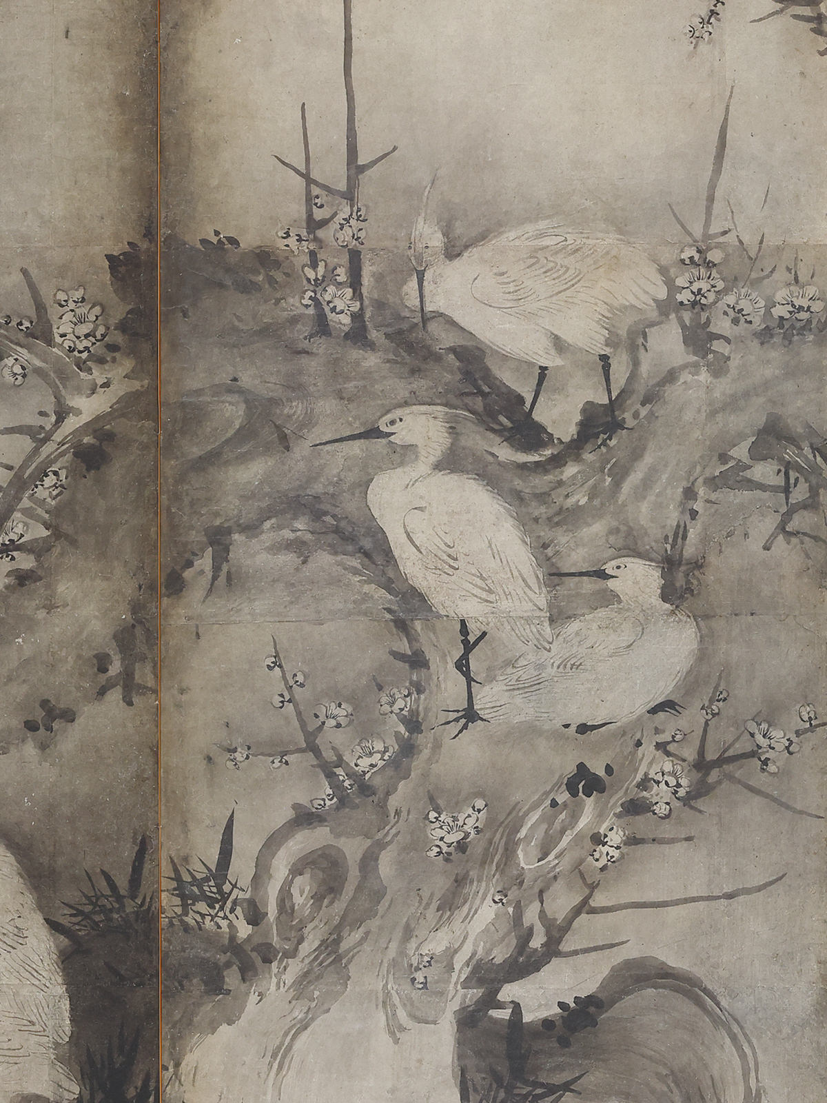 花鳥図屏風
