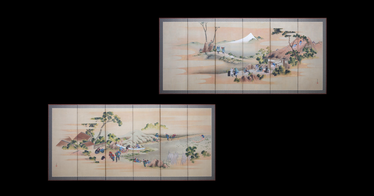 富士田園景図 葛飾北斎 すみだ北斎美術館（東京都墨田区）｜公開情報
