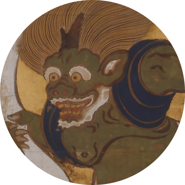 風神雷神図屏風