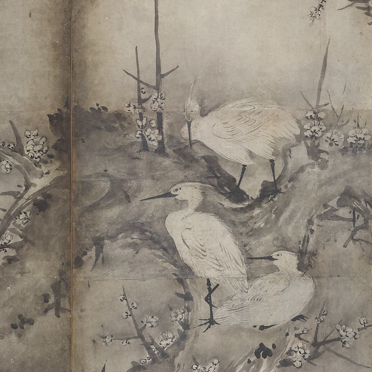 花鳥図屏風